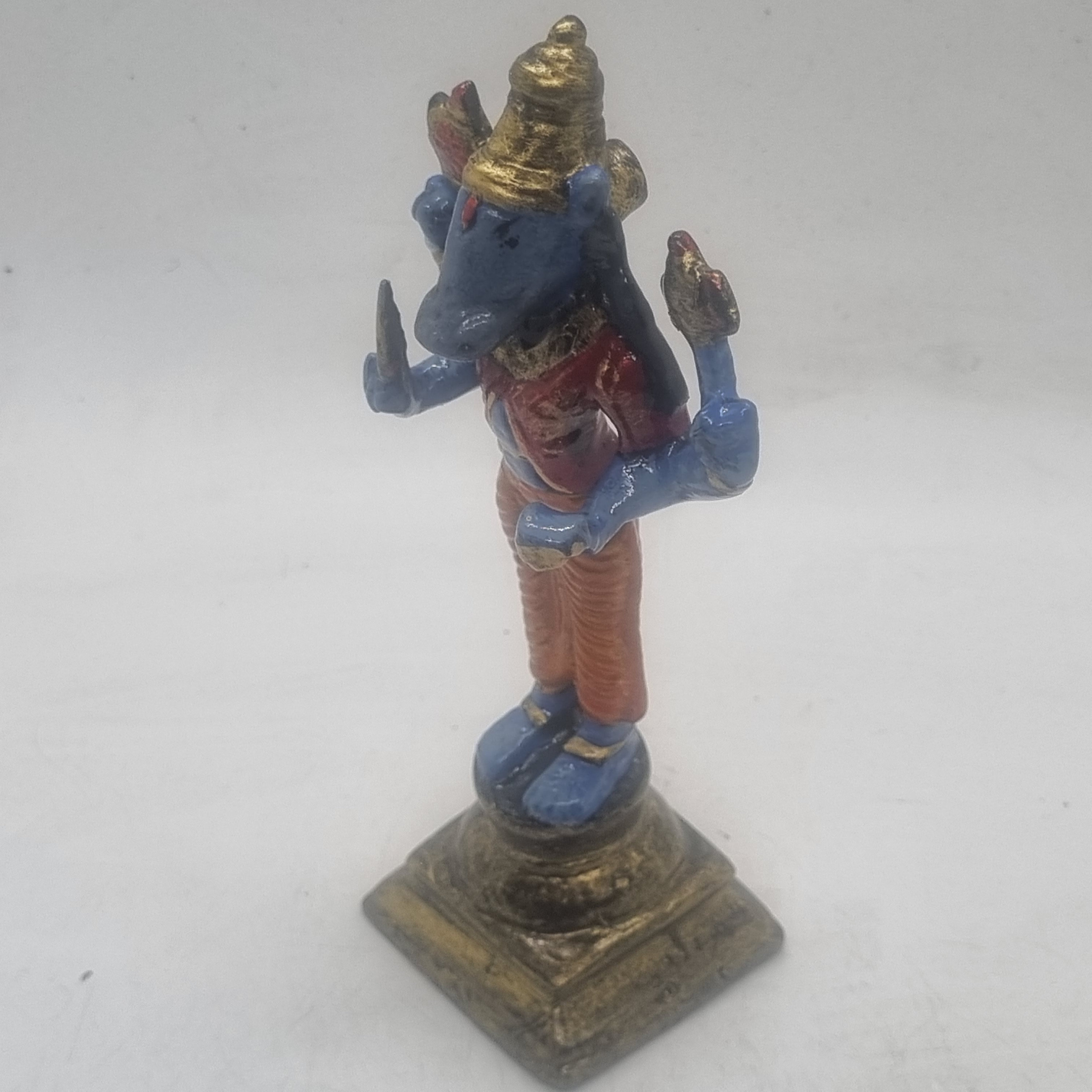 Colour Varaha Figurine,vishnu Third Avatar Statuette, Hindu God Statue ...
