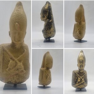 Amenhotep II statuette, 3d printed Egyptian statue, Egypt Pharaoh sculpture, african king figurine,  Ancient Egypt gift idea, pharaoh bust