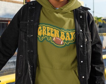 Green Drip Sweater - Etsy