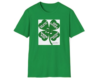 Träna hårt unisex mjuk t-shirt