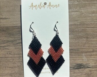 Handmade Delica Bead Earrings