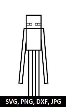 Minecraft Enderman Clip Art