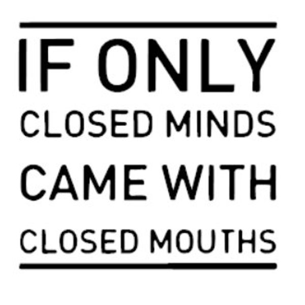 closed minds SVG