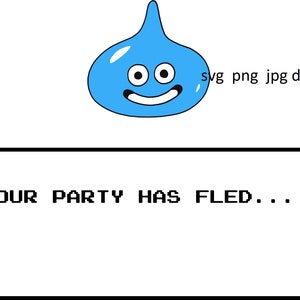 Dragon Quest SVG Slime