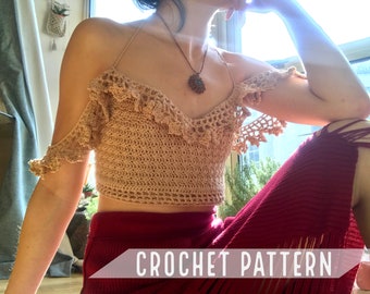 Anas Top-crochet off the shoulder top pattern