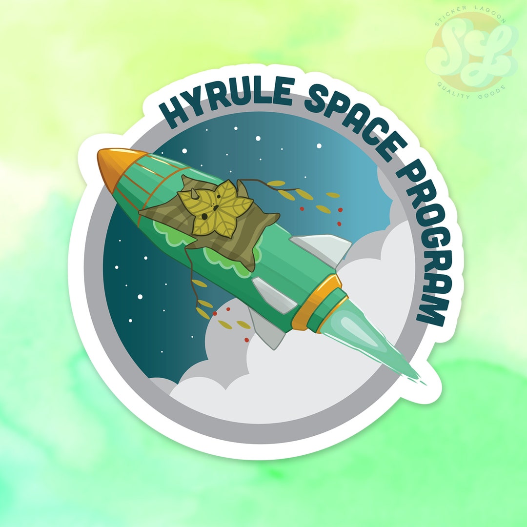Korok Rocket Sticker Hyrule Space Program Vinyl Sticker - Etsy