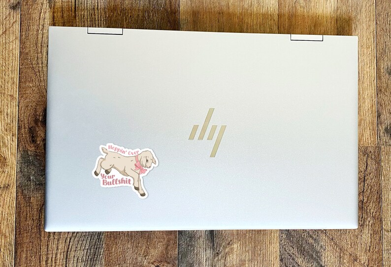 Hoppin Over Your BS Sticker | Cute Stickers | stickers for laptop | Funny Stickers | Gift For Friend | Stickers for Gifting | 0056G image 5