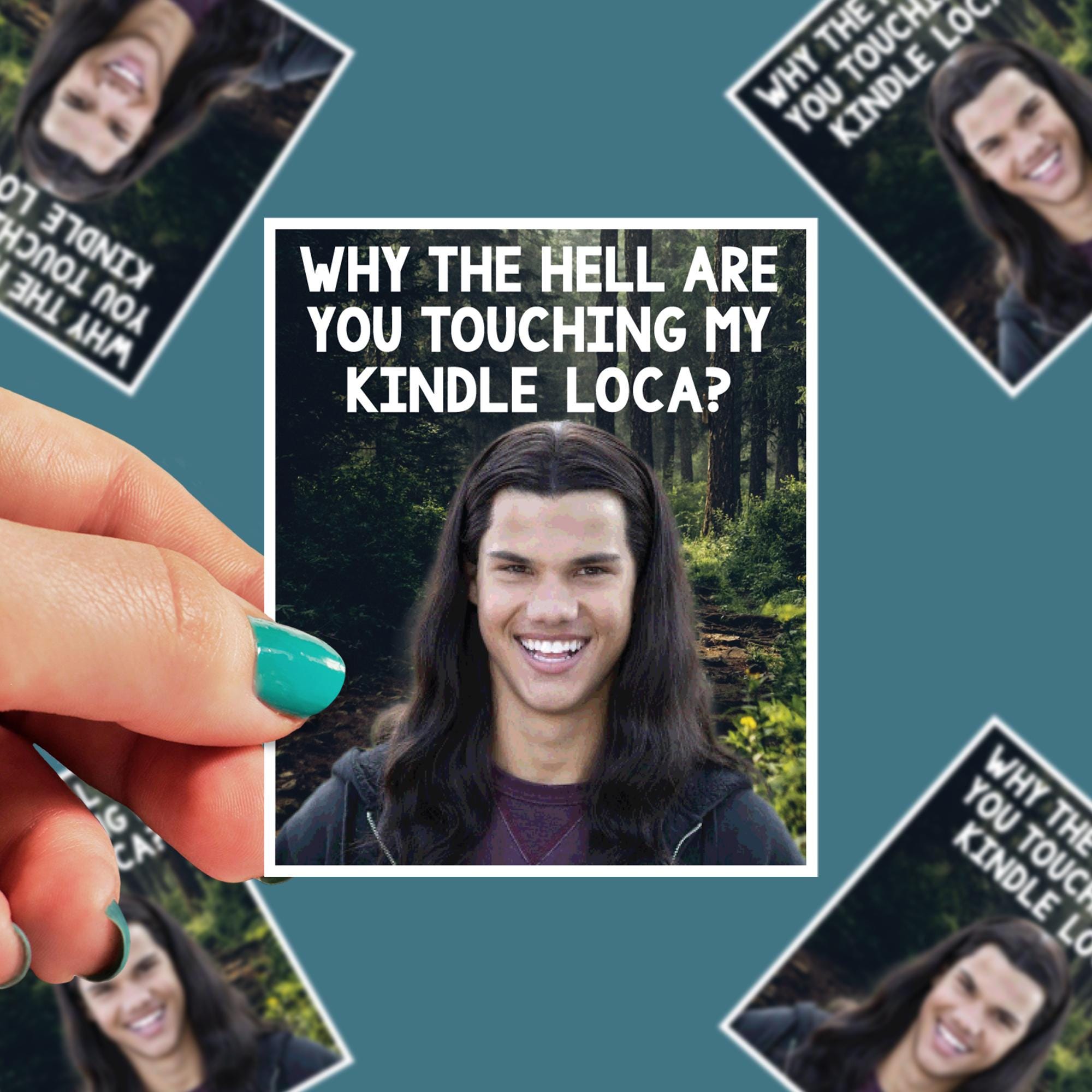 Twilight Loca kindle sticker | Bookish Stickers | Book Sticker | Trendy Stickers | Book Lover gifts | Library Sticker | Reader Gift | 0152G