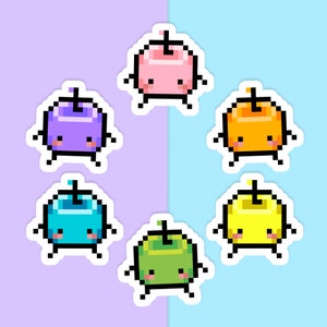 Junimo Sickers | Stardew Valley Sticker | Stardew Valley | Stardew | Gamer Girl Sticker | Video Game Stickers | Gamer Girl Gifts | 0072G