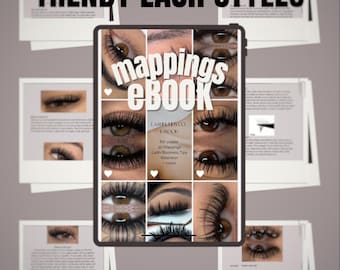 Lash Extension Lash Maps (eBook)