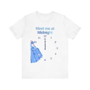 Meet me at Midnight, Cinderella,Taylor Midnights Album Inspired. Swiftie, Cinderella Swift Merch, Taylor Midnights Tee