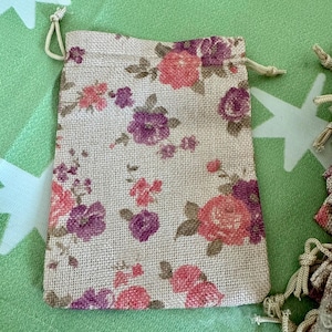 Jute potli bags  for wedding /return gift/ thamboolam / pooja