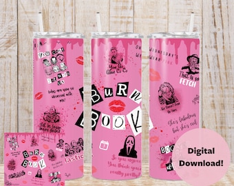 Horror Mean Girls Inspired 20oz Tumbler Design (Digital Download)