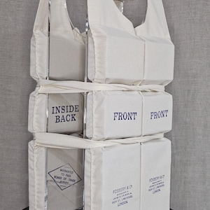 RMS Titanic Life Jacket Replica- Ink Stamped