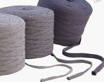 Premium quality cotton ribbon | 3 different sizes | Recycled cotton | For crocheting, knitting, weaving and macrame