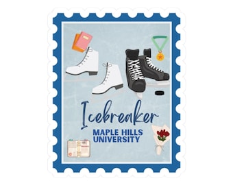 Icebreaker Bookish Stamp Sticker