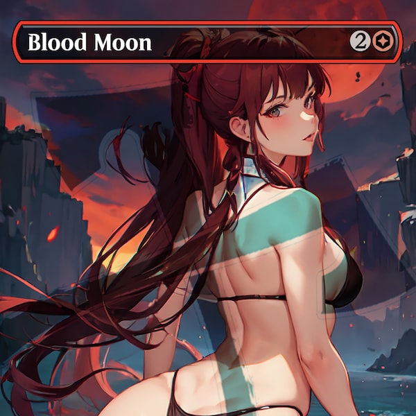 Blood Moon PROXY Anime Waifu