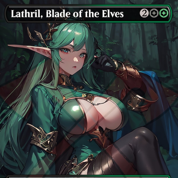 Lathril Blade of the Elves V2 PROXY Anime Waifu