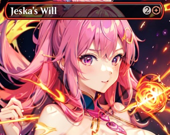 Jeska's Will Gorgeous Alternate Full Custom Art Scarlet Defender ...