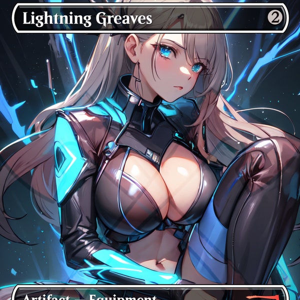 Lightning Greaves V2 PROXY Anime Waifu