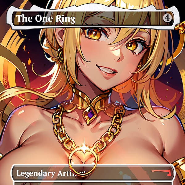 The One Ring PROXY BLONDE Anime Waifu