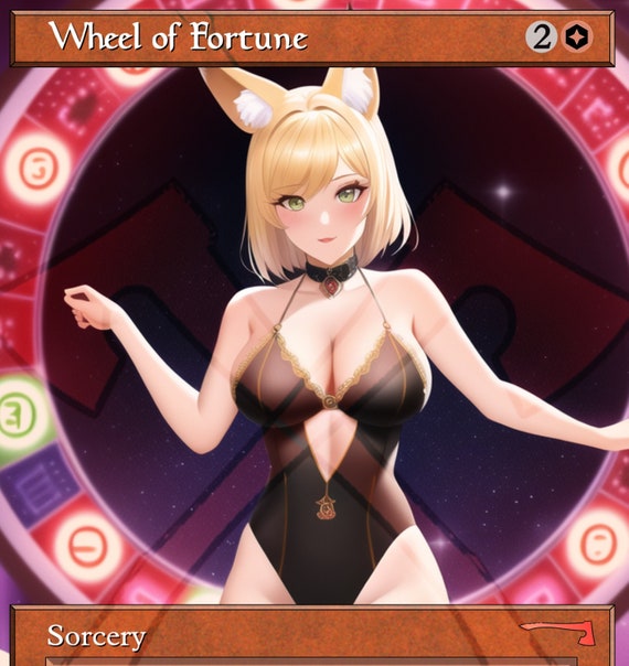 Wheel of Fortune Anime Girl Alter PROXY Waifu -  Finland