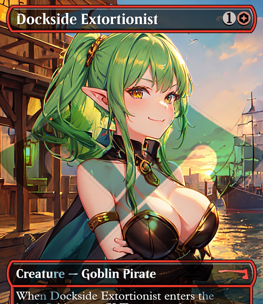 Dockside Extortionist PROXY Anime Waifu V2 Etsy