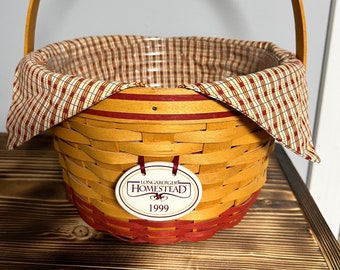 Longaberger 1999 Homestead Basket