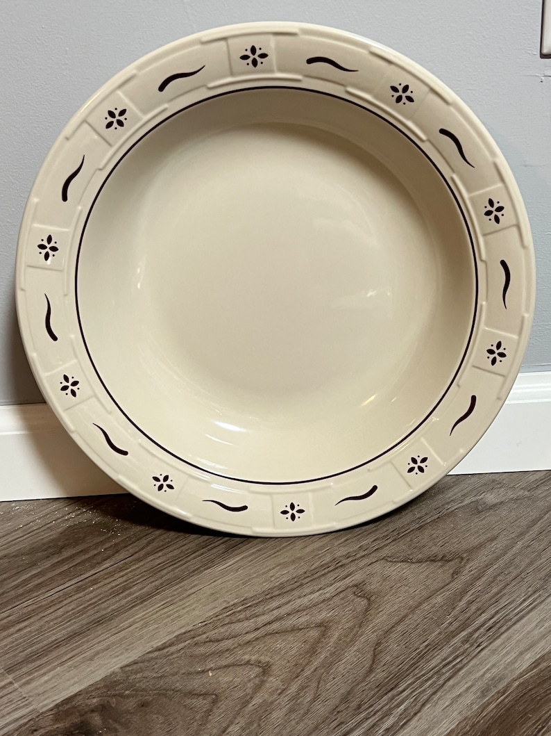 Longaberger Large Serving Bowl Etsy