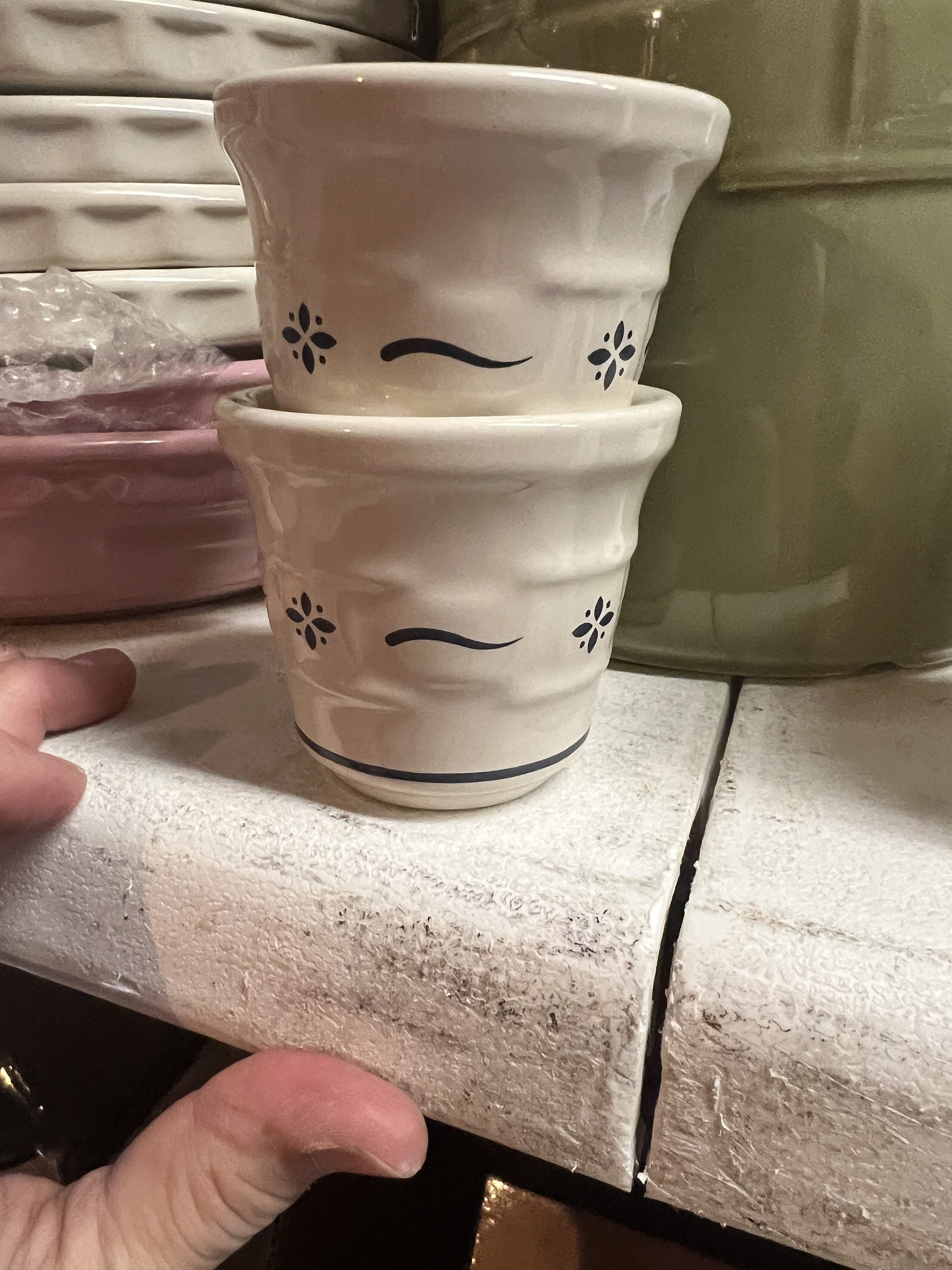 Longaberger Holly Pottery - Etsy