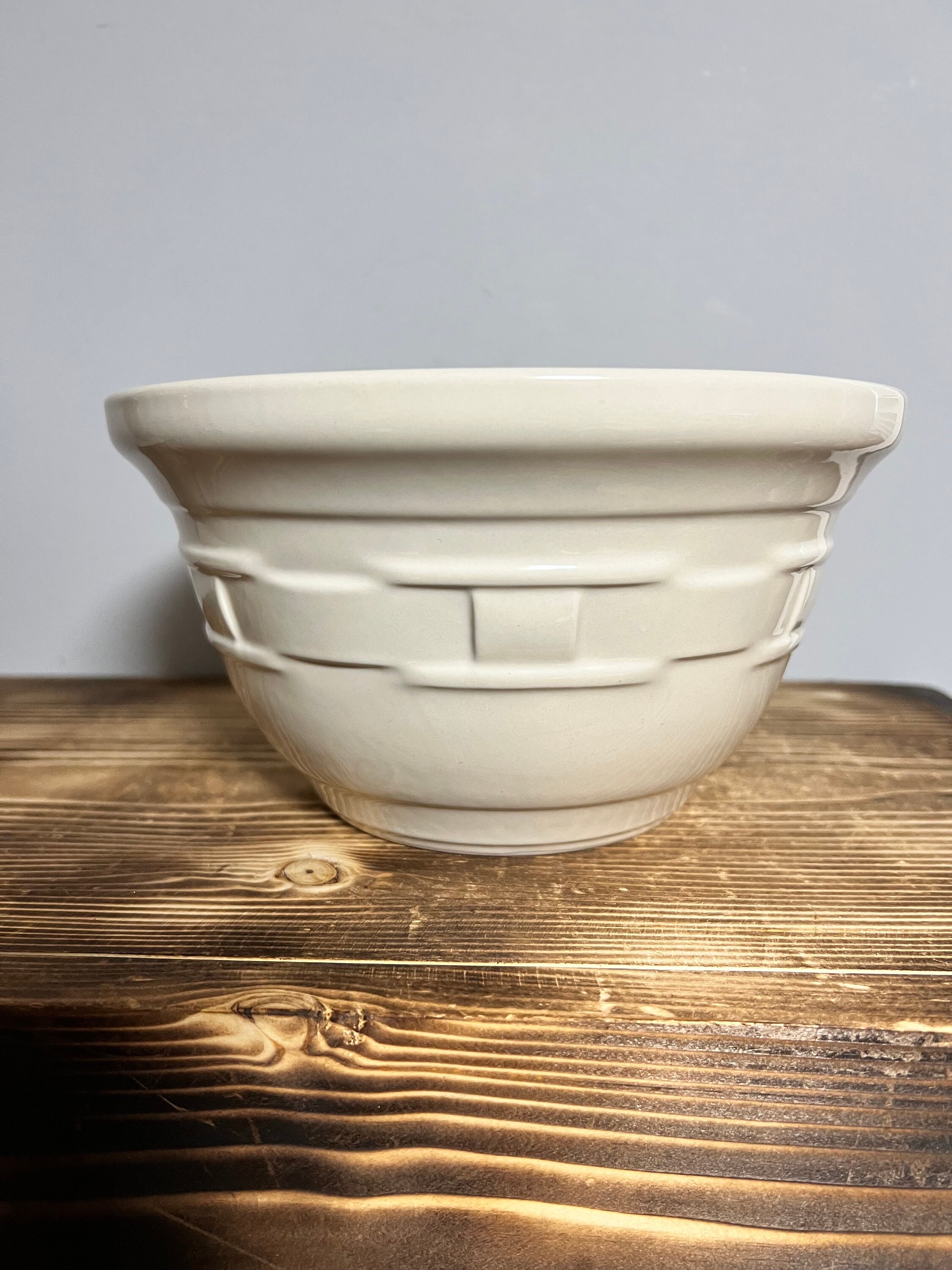 Longaberger 8 Inch Medium Mixing Bowl Etsy