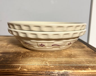 Longaberger 7” pie plate