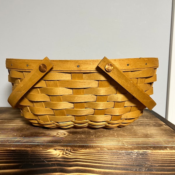 Longaberger Picnic Basket Etsy
