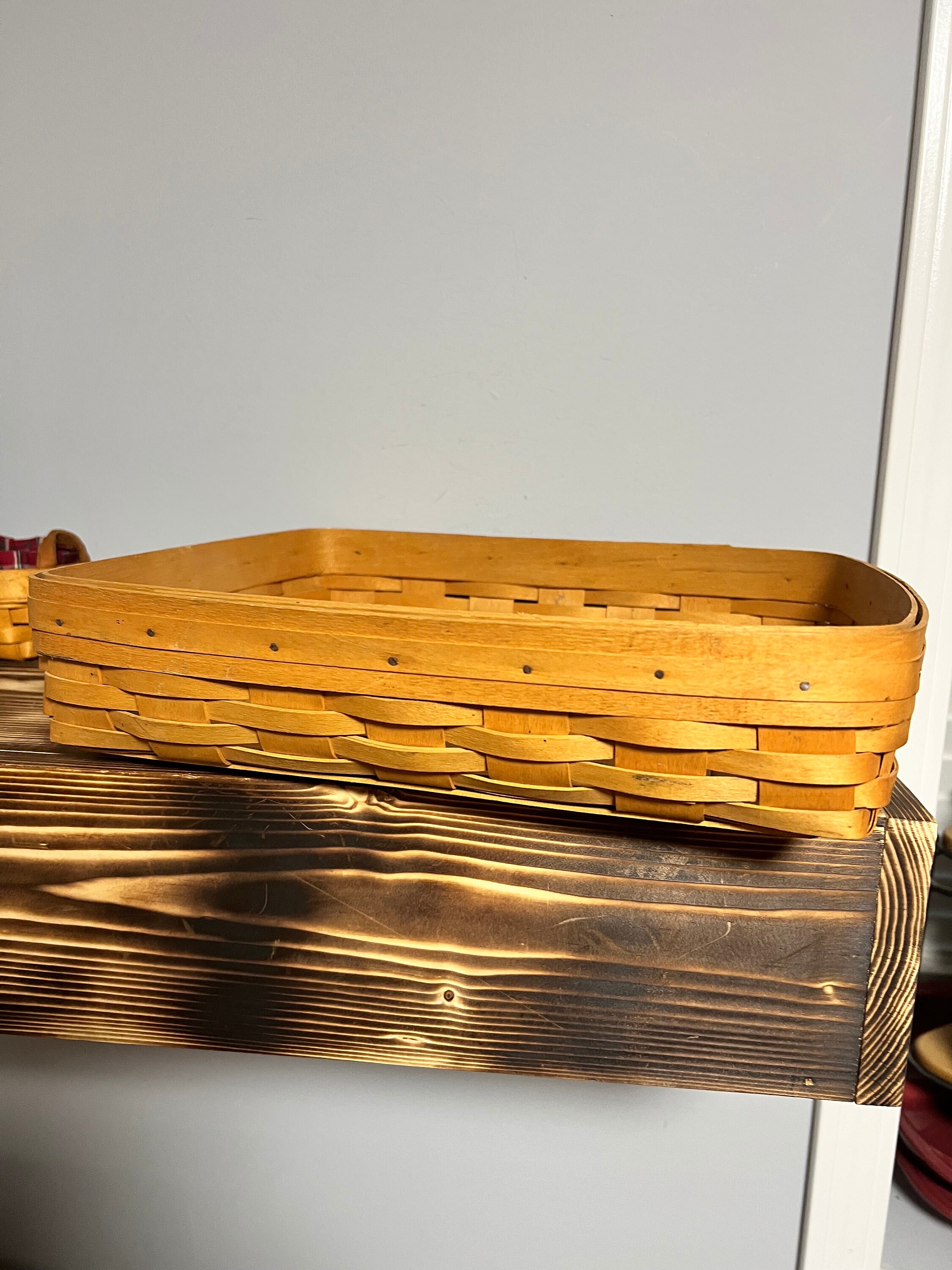 Longaberger Paper Tray Basket Etsy