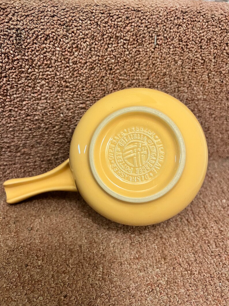 Longaberger Butternut Soup Bowl With Handle Etsy