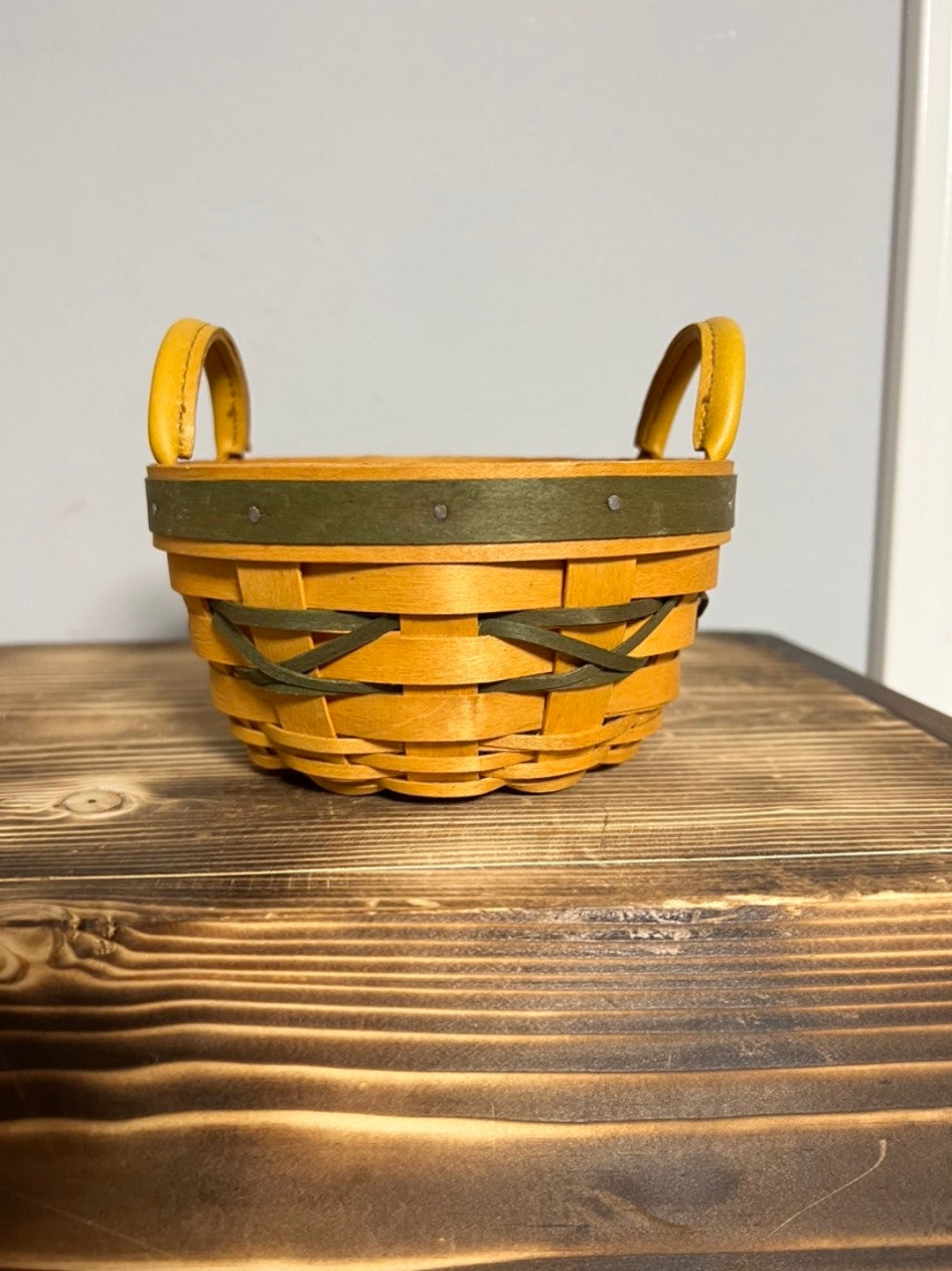 Longaberger 1999 Christmas Tree Triming Basket Etsy