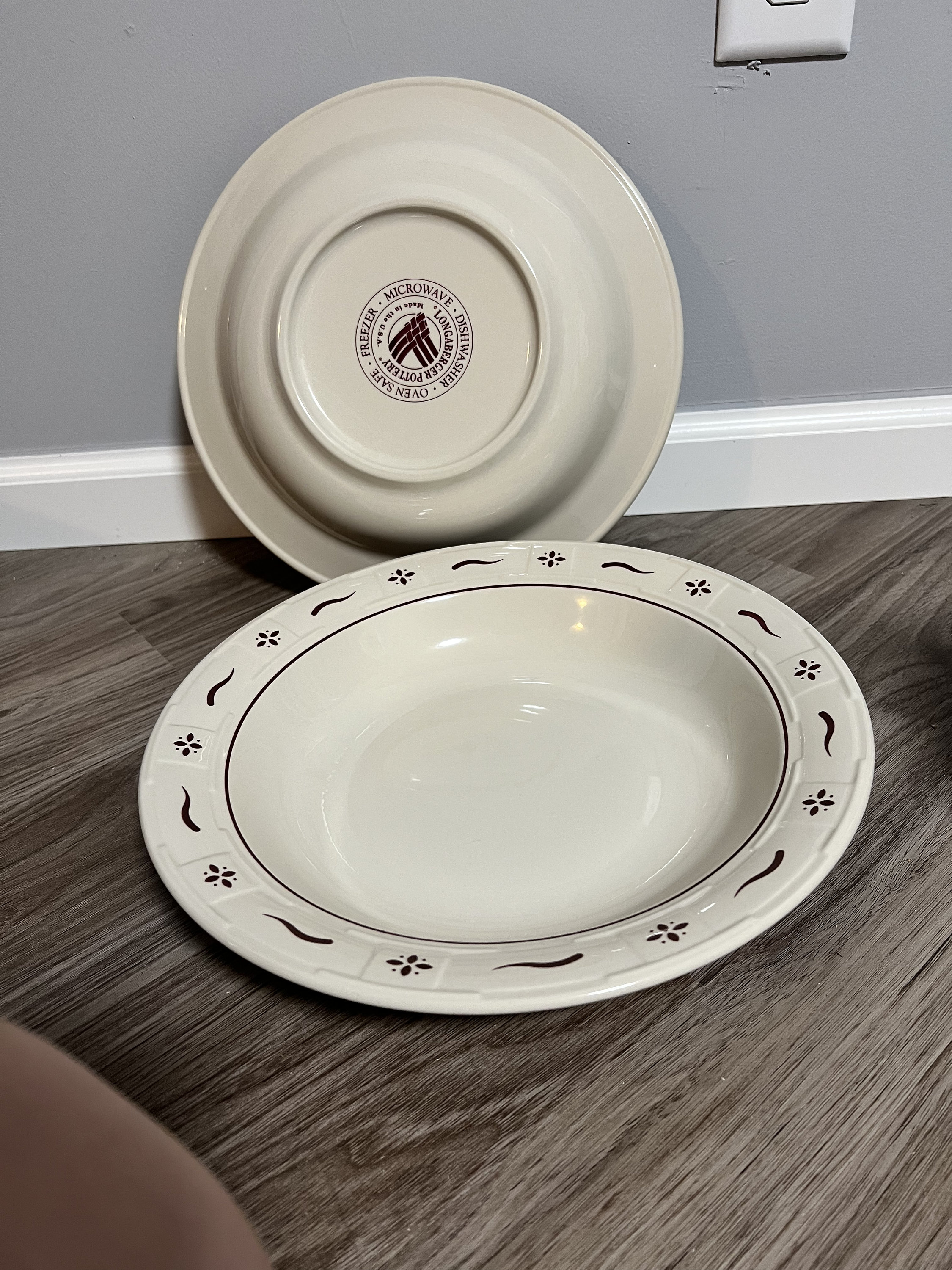 Longaberger Large Serving Bowl Etsy