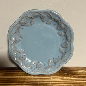 Longaberger Pale Blue Candle Stand