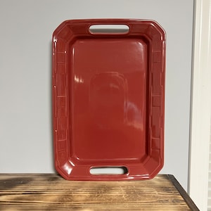 Longaberger large serving tray