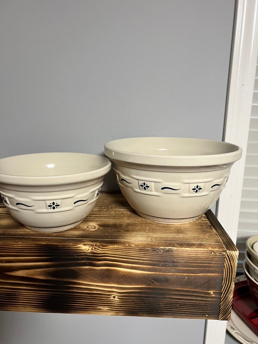 Longaberger 8 Inch Medium Mixing Bowl Etsy