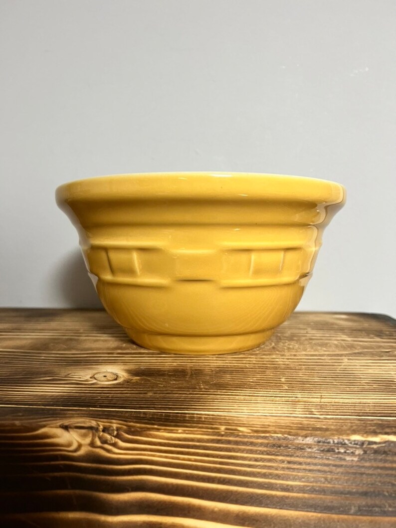 Longaberger 8 Inch Mixing Bowl in Butternut Etsy