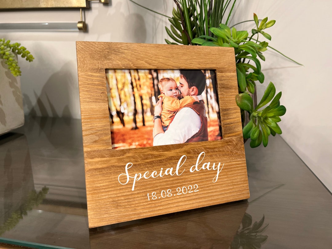 Personalized Photo Frame / Personalized Engraved Picture Frame Etsy