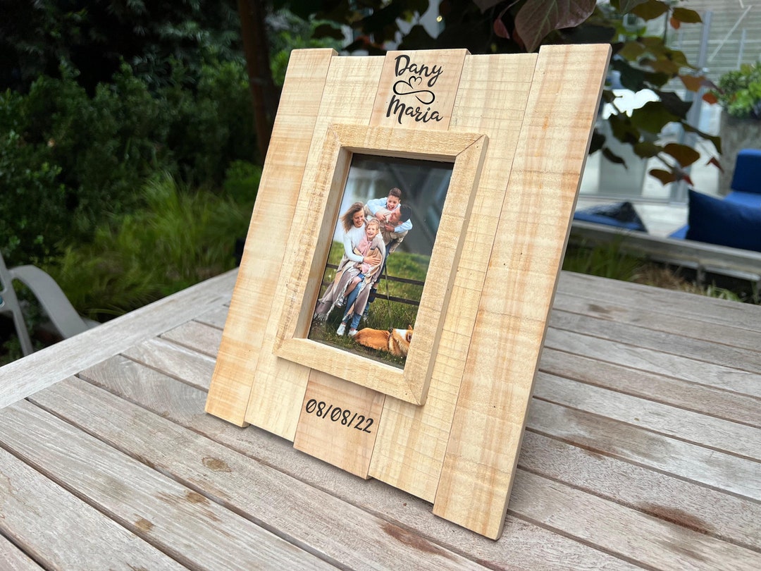 Personalized Photo Frame / Personalized Engraved Picture Frame Etsy