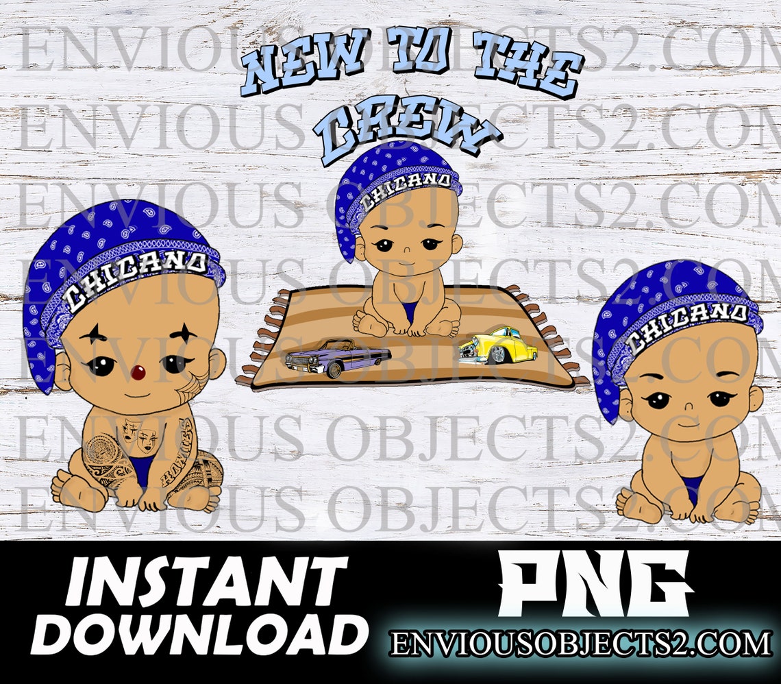 Lil Homies Baby Png Little Homies Baby Shower Vato Loco Etsy