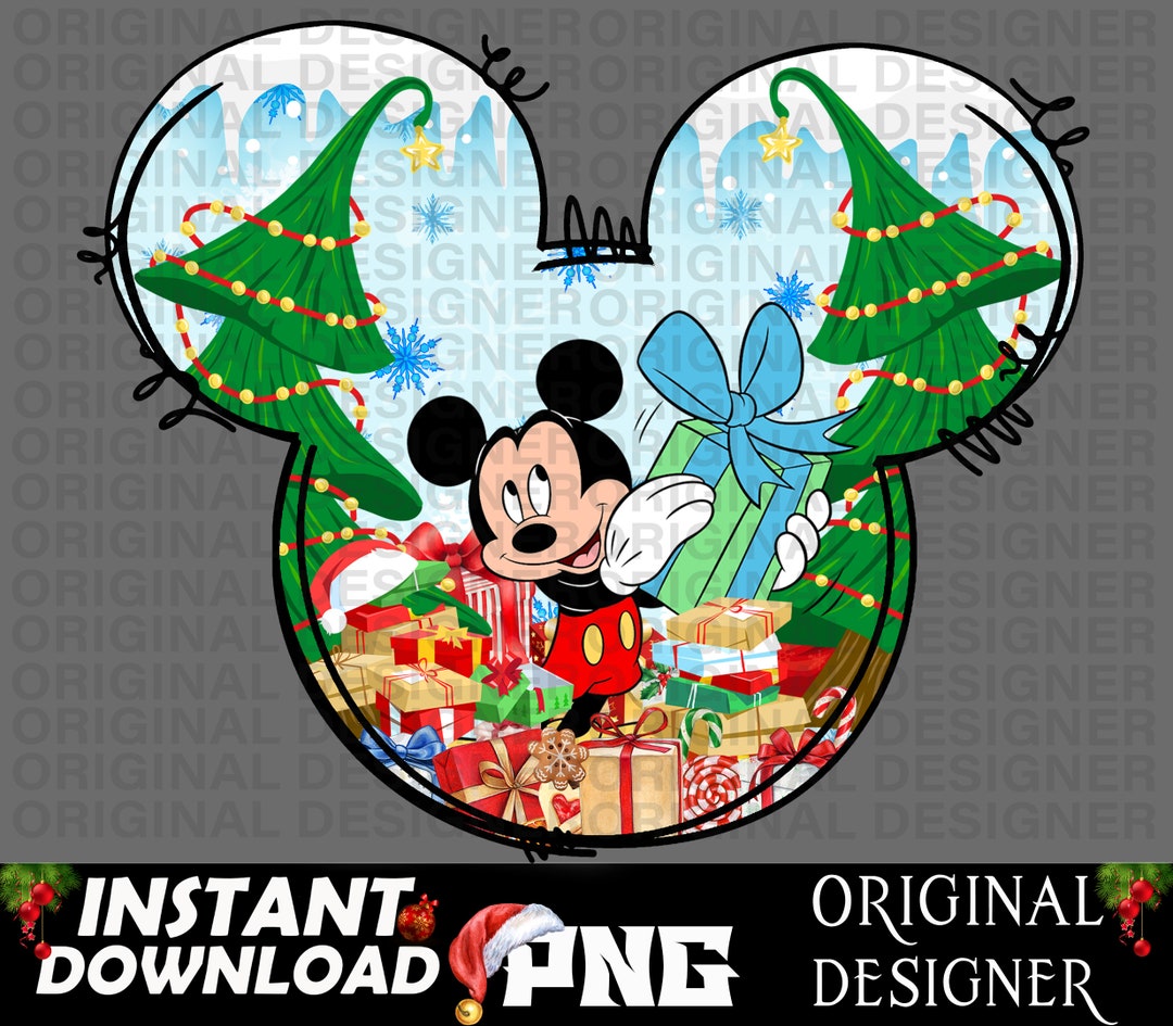 Weihnachten Micky und Freunde png Mickey Mouse Weihnachten Etsy.de