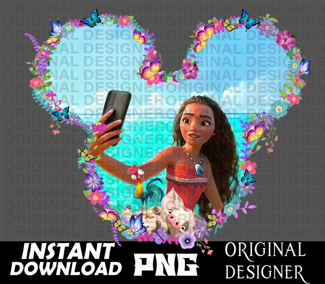 Moana Png, Moana Shirt, Printable, Cut File, Princess Sublimation ...
