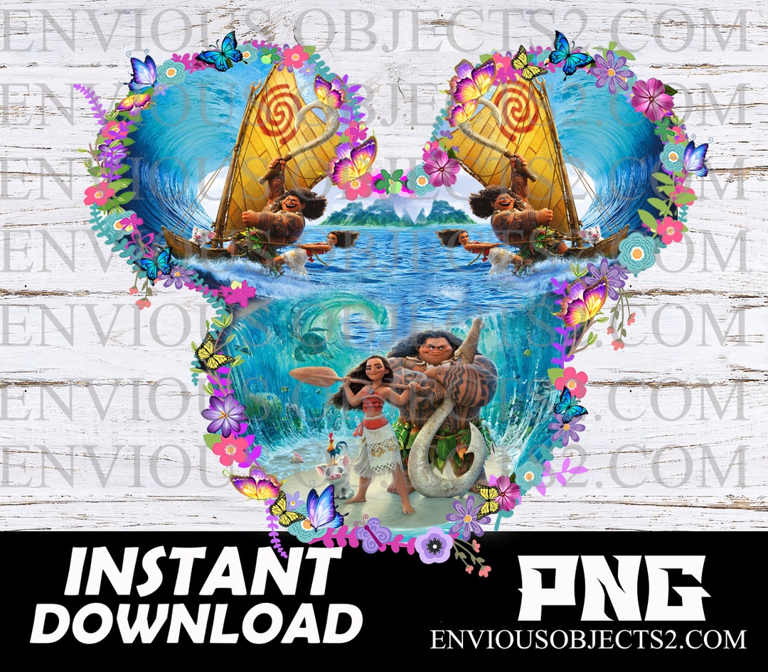 Moana Png, Moana Shirt, Printable, Cut File, Princess Sublimation ...