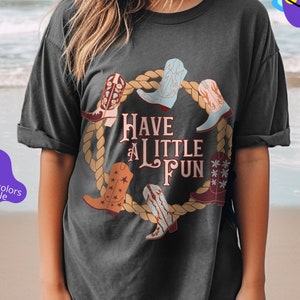 Cowgirl Boots Shirt, Country Concert Tee, Western Graphic Tee for Women, Oversized Graphic Tee, Cute Country Shirts, Cowgirl Shirt, Western