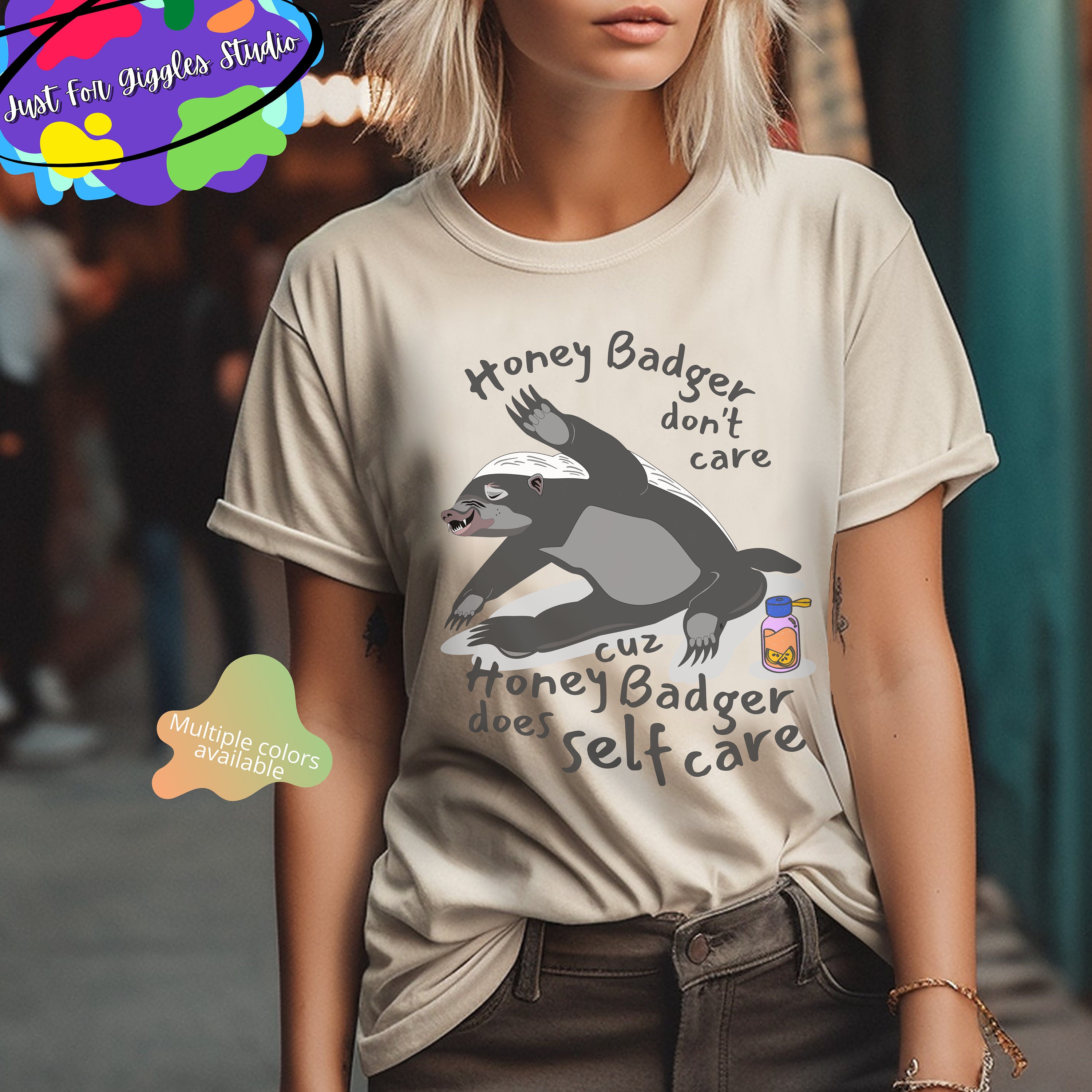 Everyday I'm Huffling Huffle Badger Cute Funny Animal Shirt