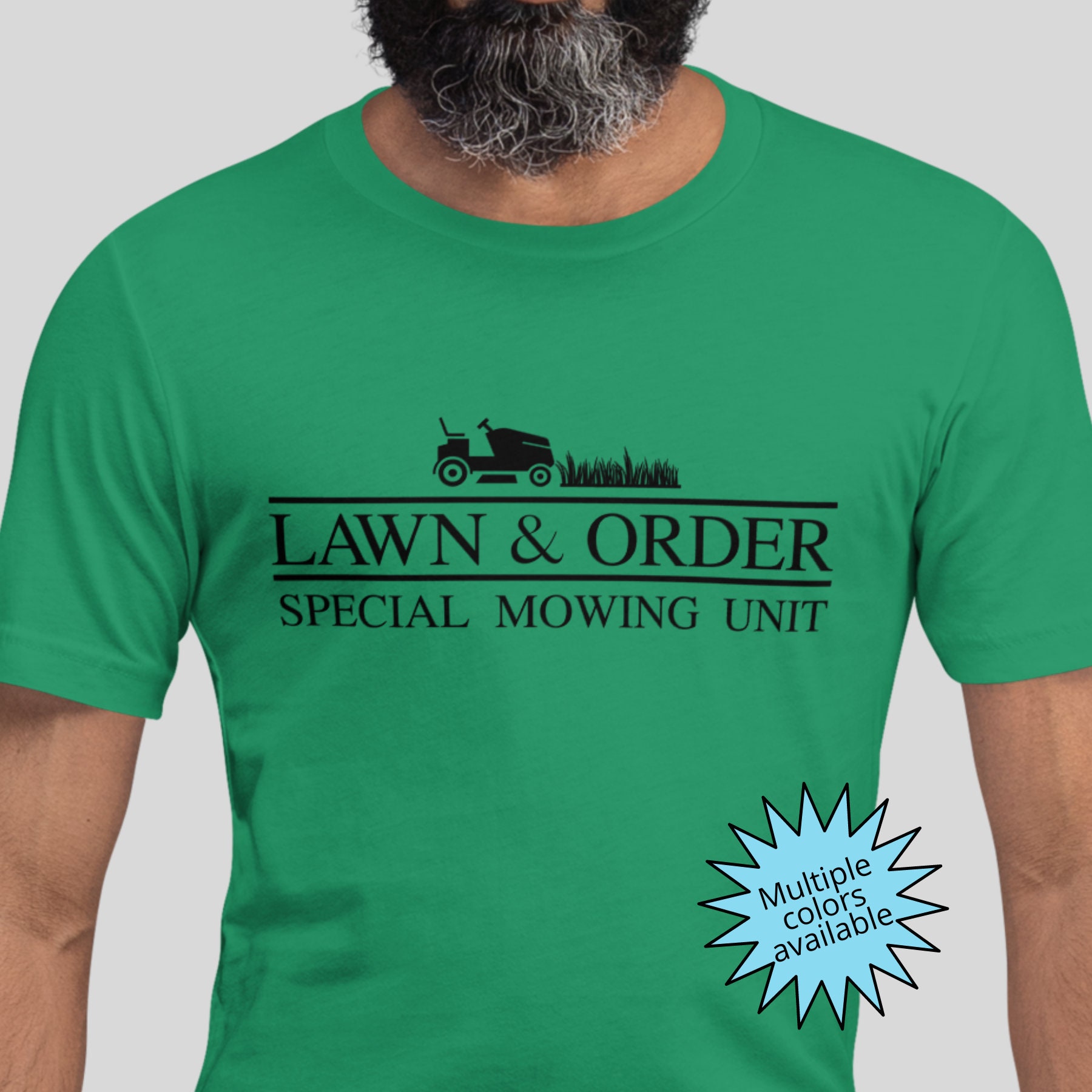 Lawn & Order - Special Mowing Unit T-Shirt, Yard Work Landscaping Top,Lawnwhisperer Shirt,Funny Gardening Tee,Lawn Mower Caretaker Gift
